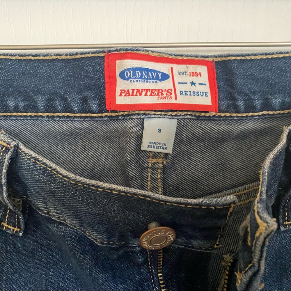 Old Navy Relaxed Fit Jeans in Deep Blue - Picture 3 of 6